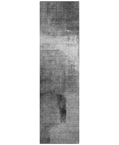 Addison Chantille Acn787 2'3''x7'6'' Runner Area Rug In Gray