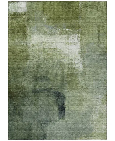Addison Chantille Acn787 5'x7'6'' Area Rug In Green