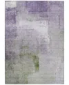 Addison Chantille Acn787 5'x7'6'' Area Rug In Purple