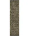 Addison Chantille Acn788 2'3''x7'6'' Runner Area Rug In Brown
