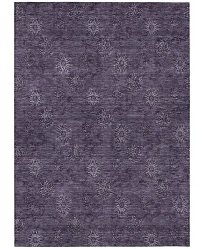 Addison Chantille Acn788 8'x10' Area Rug In Eggplant