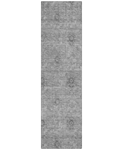Addison Chantille Acn789 2'3''x7'6'' Runner Area Rug In Gray