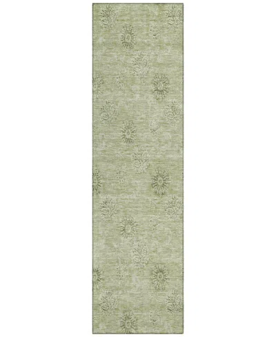 Addison Chantille Acn789 2'3''x7'6'' Runner Area Rug In Sage