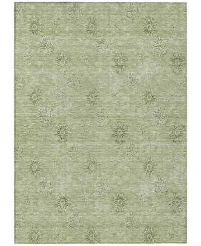 Addison Chantille Acn789 5'x7'6'' Area Rug In Sage
