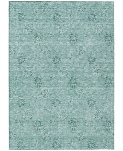Addison Chantille Acn789 5'x7'6'' Area Rug In Teal