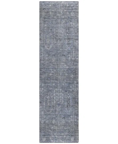 Addison Chantille Acn790 2'3''x7'6'' Runner Area Rug In Blue