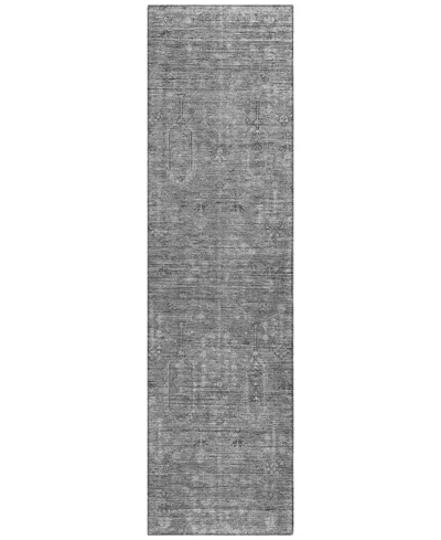 Addison Chantille Acn790 2'3''x7'6'' Runner Area Rug In Gray