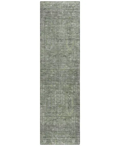Addison Chantille Acn790 2'3''x7'6'' Runner Area Rug In Green