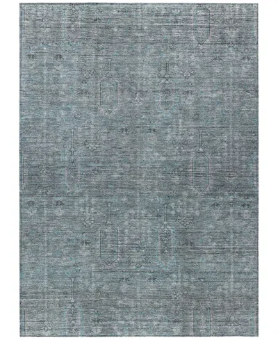Addison Chantille Acn790 5'x7'6'' Area Rug In Teal