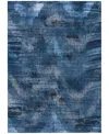 Addison Chantille Machine Washable Acn792 2'6''x3'10'' Area Rug In Blue