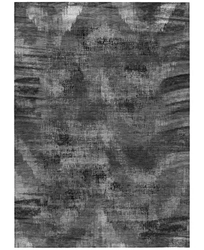 Addison Chantille Machine Washable Acn792 2'6''x3'10'' Area Rug In Gray