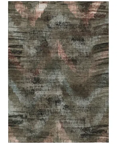 Addison Chantille Acn792 5'x7'6'' Area Rug In Brown