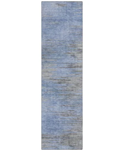 Addison Chantille Acn793 2'3''x7'6'' Runner Area Rug In Blue