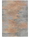 Addison Chantille Machine Washable Acn793 2'6''x3'10'' Area Rug In Salmon