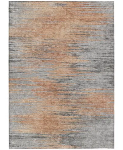 Addison Chantille Acn793 5'x7'6'' Area Rug In Salmon
