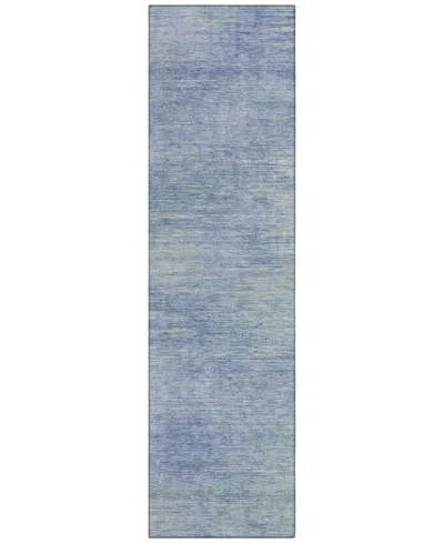 Addison Chantille Acn794 2'3''x7'6'' Runner Area Rug In Denim