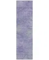 Addison Chantille Acn794 2'3''x7'6'' Runner Area Rug In Plum