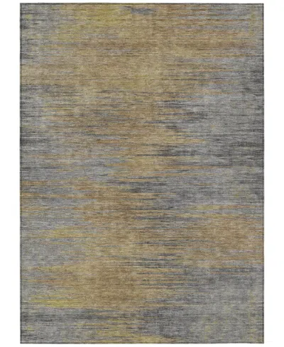 Addison Chantille Machine Washable Acn794 2'6''x3'10'' Area Rug In Brown