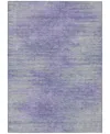Addison Chantille Machine Washable Acn794 2'6''x3'10'' Area Rug In Plum