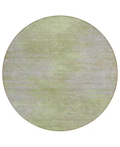 Addison Chantille Acn794 8'x8' Round Area Rug In Sage