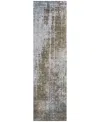 Addison Chantille Acn795 2'3''x7'6'' Runner Area Rug In Brown
