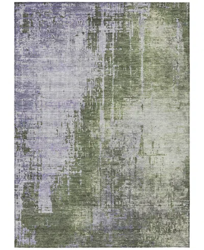 Addison Chantille Acn795 2'6''x3'10'' Area Rug In Olive