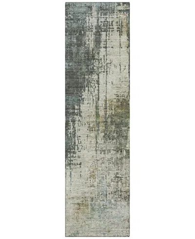 Addison Chantille Acn797 2'3''x7'6'' Runner Area Rug In Sage
