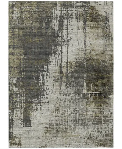 Addison Chantille Machine Washable Acn797 2'6''x3'10'' Area Rug In Gray