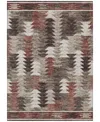 Addison Chantille Machine Washable Acn798 9'x12' Area Rug In Chocolate