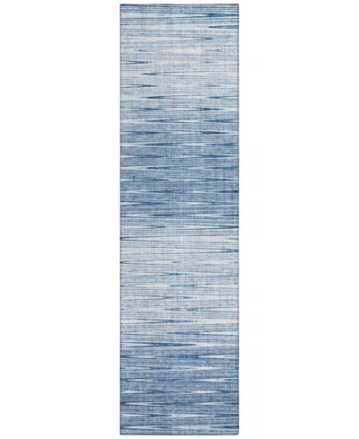 Addison Chantille Acn800 2'3''x7'6'' Runner Area Rug In Blue