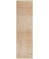 Addison Chantille Acn800 2'3''x7'6'' Runner Area Rug In Salmon