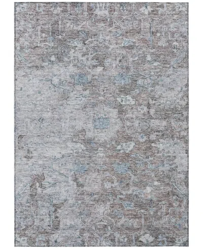 Addison Chantille Acn801 5'x7'6'' Area Rug In Mocha