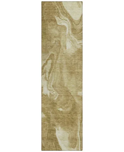 Addison Chantille Acn802 2'3''x7'6'' Runner Area Rug In Brown