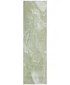 Addison Chantille Acn802 2'3''x7'6'' Runner Area Rug In Sage