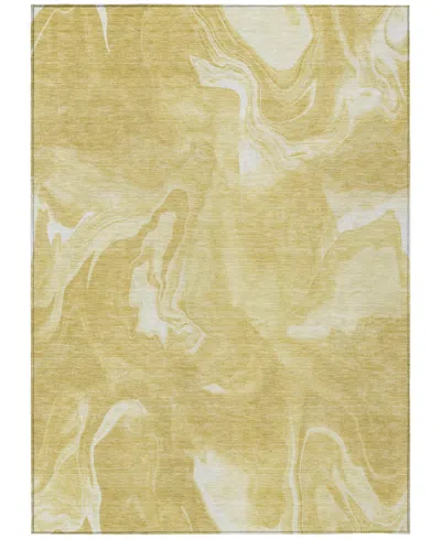 Addison Chantille Acn802 5'x7'6'' Area Rug In Gold