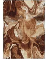 Addison Chantille Acn802 5'x7'6'' Area Rug In Paprika
