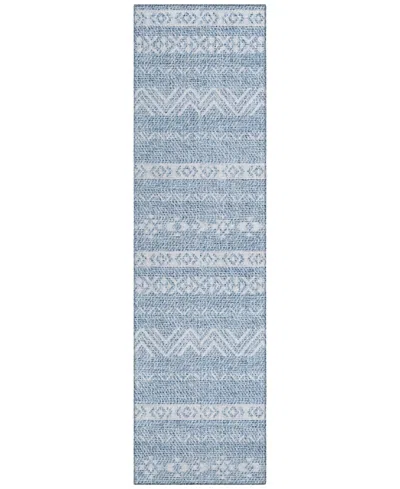 Addison Chantille Acn803 2'3''x7'6'' Runner Area Rug In Blue