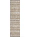 Addison Chantille Acn803 2'3''x7'6'' Runner Area Rug In Brown