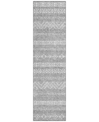 Addison Chantille Acn803 2'3''x7'6'' Runner Area Rug In Gray