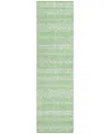 Addison Chantille Acn803 2'3''x7'6'' Runner Area Rug In Lime