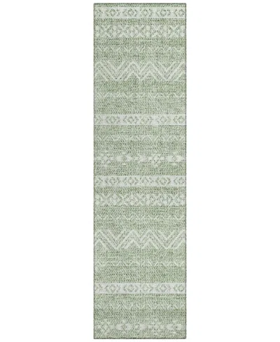Addison Chantille Acn803 2'3''x7'6'' Runner Area Rug In Sage