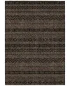 Addison Chantille Acn803 5'x7'6'' Area Rug In Chocolate