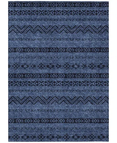 Addison Chantille Acn803 5'x7'6'' Area Rug In Navy