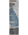 Addison Chantille Acn804 2'3''x7'6'' Runner Area Rug In Blue