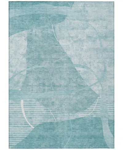 Addison Chantille Acn805 5'x7'6'' Area Rug In Turquoise