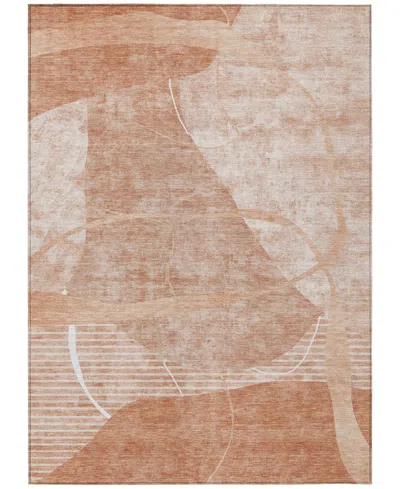 Addison Chantille Acn805 9'x12' Area Rug In Salmon
