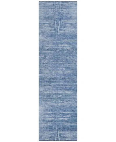 Addison Chantille Acn806 2'3''x7'6'' Runner Area Rug In Blue