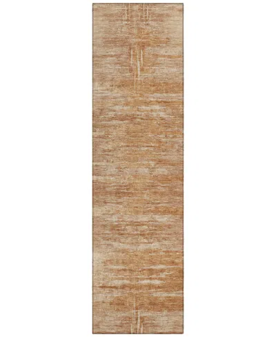 Addison Chantille Acn806 2'3''x7'6'' Runner Area Rug In Salmon