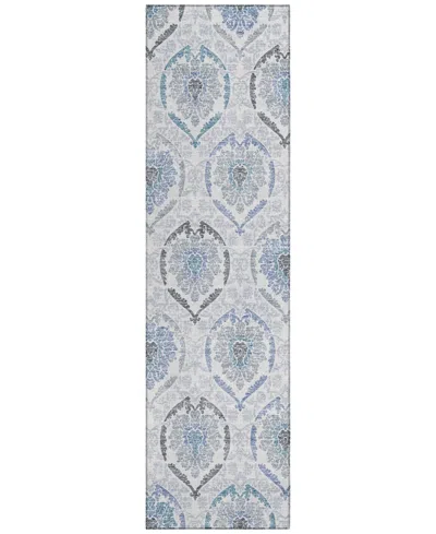Addison Chantille Acn808 2'3''x7'6'' Runner Area Rug In Blue
