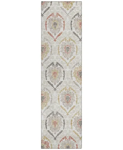 Addison Chantille Acn808 2'3''x7'6'' Runner Area Rug In Ivory